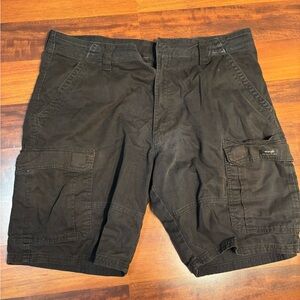 Wrangler Dark Brown Cargo Shorts